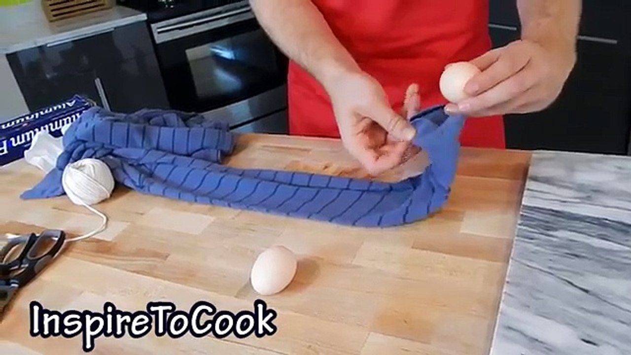 Scrambled Egg Inside The Shell - COOL EGG TRICK - how to make, easy recipe