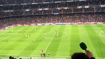 Real Madrid - AS Roma : Totti ovationné par le Santiago Bernabeu