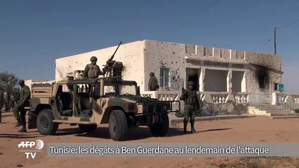 Tunisie- les dégâts à Ben Guerdane au lendemain de l