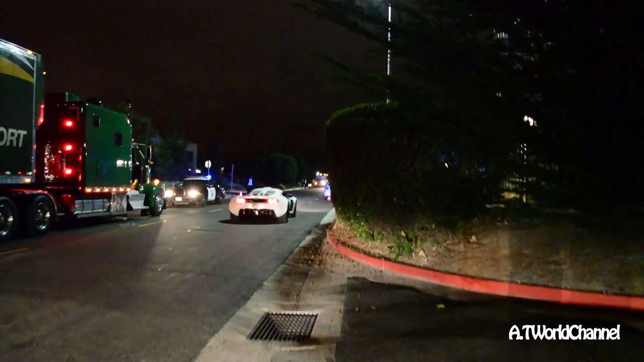 WORLD'S FASTEST CAR! Two LOUD Hennessey Venom GT Sound! Rev, Start Up, Flyby & Acceleration!