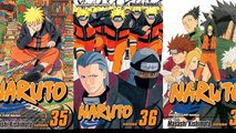 Naruto Shippuden Manga - Volume Covers