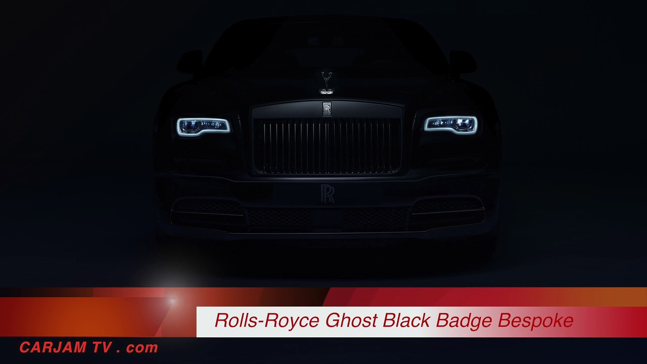 Rolls-Royce GHOST BLACK BADGE Review - INTERIOR - Commercial Rolls-Royce Bespoke CARJAM TV