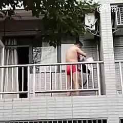 หนุ่มจีนแอบมีชู้ ผัวมาเคาะห้อง แต่วิธีหนีบอกเลยว่าไม่ธรรมดา secret lover