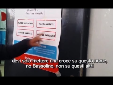 Napoli - Primarie, soldi a cittadini per votare. Polemica su presunti brogli (08.03.16)