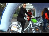 Napoli - Bicicrediamo, donne in bici contro la violenza: c’è Juliana Buhring (08.03.16)