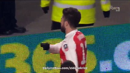 FA Cup: Giroud et Walcott envoient Arsenal en quarts de finale