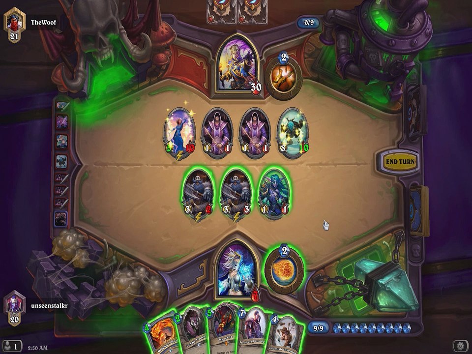 {Hearthstone} Turnaround Win of My Year - Mage Reno Deck vs Priest (DocuTäge)