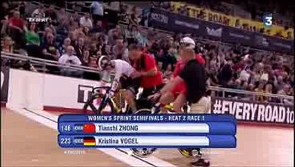 Mondiaux sur piste 2016 Vitesse individuelle dames