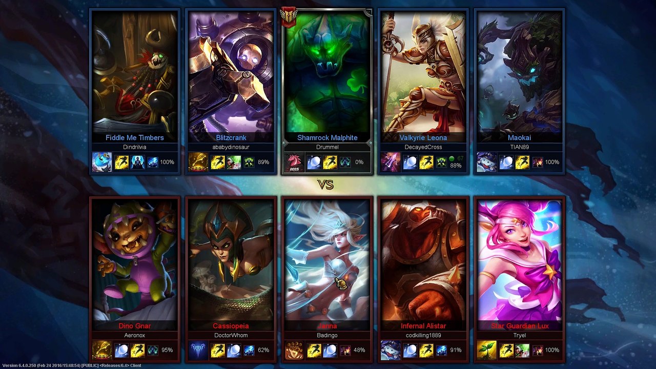 League of Legends: ARAM (All Random All Mid) - Leona (3/08/2016) /w commentary