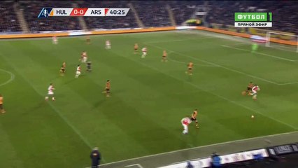 Olivier Giroud Goal - Hull City 0 - 1 Arsenal - 08-03-2016 HD
