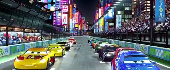 Pixar Cars 2 - movie clip - Japan Race (HD 720p)