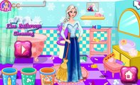 Elsa Bathroom Cleaning: Disney princess Frozen - Baby Games For Baby Girls
