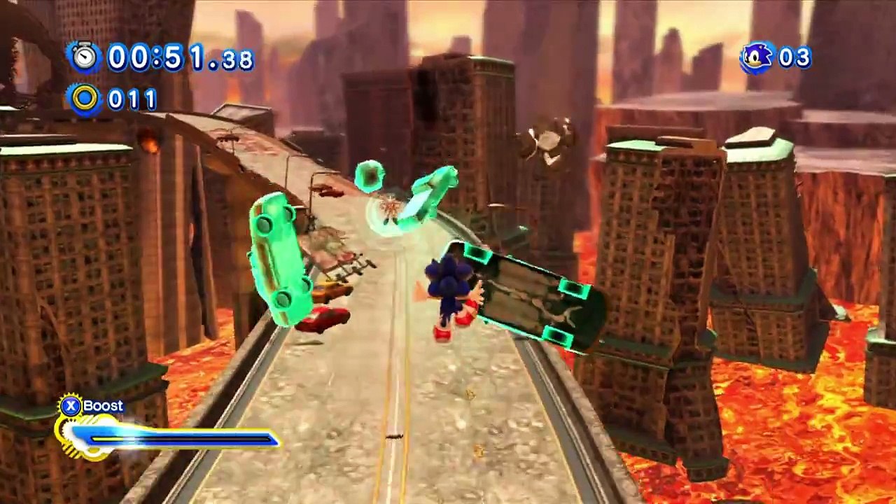 Sonic Generations [HD] - Silver the Hedgehog (Boss Battle)