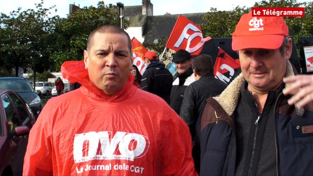 Quimperlé. Loi travail. Plus d'un millier de manifestants