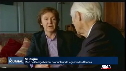Décès de George Martin, producteur de légende des Beatles