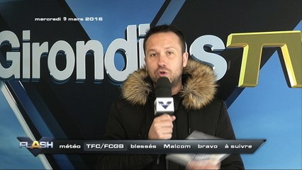 Flash FCGB du mercredi 9 mars 2016