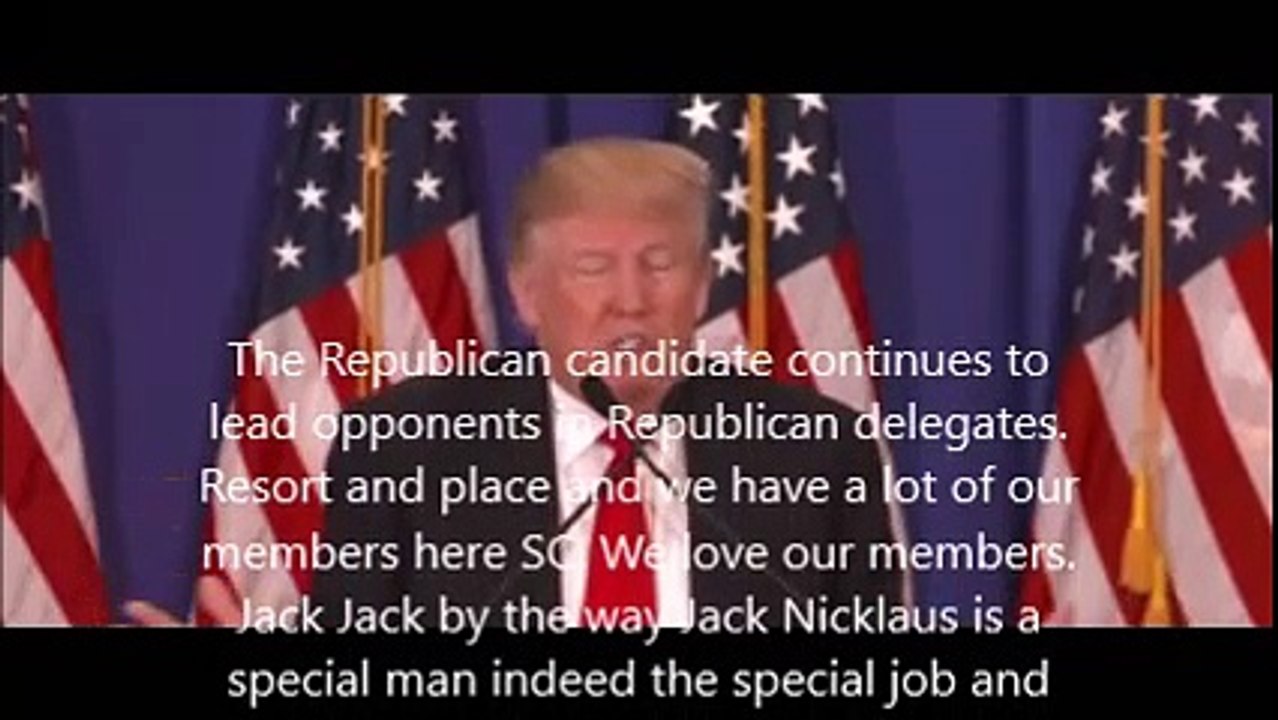 Donald Trump Delivers Remarks Following Projected Primary Wins in Mississippi and Michigan
