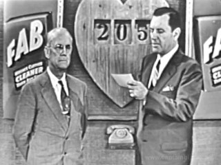 1955 STRIKE IT RICH - Warren Hull - TV show