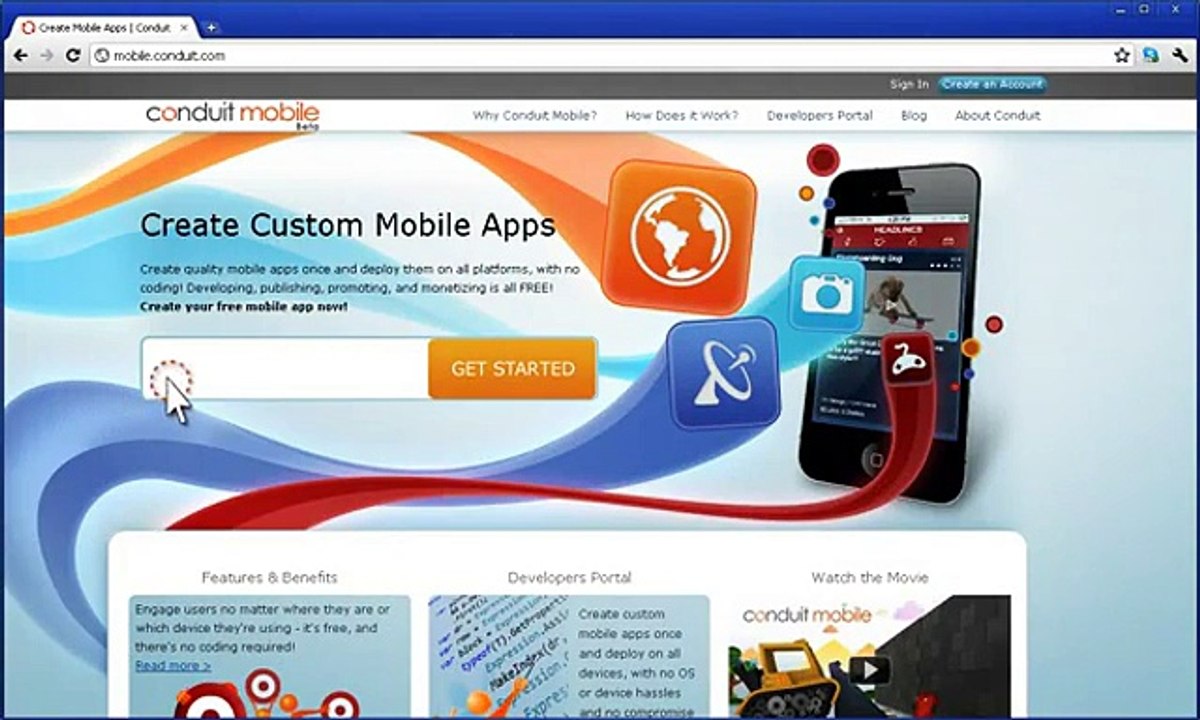Build iPhone, Android and HTML 5 Apps - No Coding Required