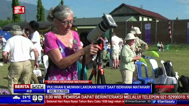 Puluhan Ilmuwan Berkumpul Saksikan Gerhana Matahari Total