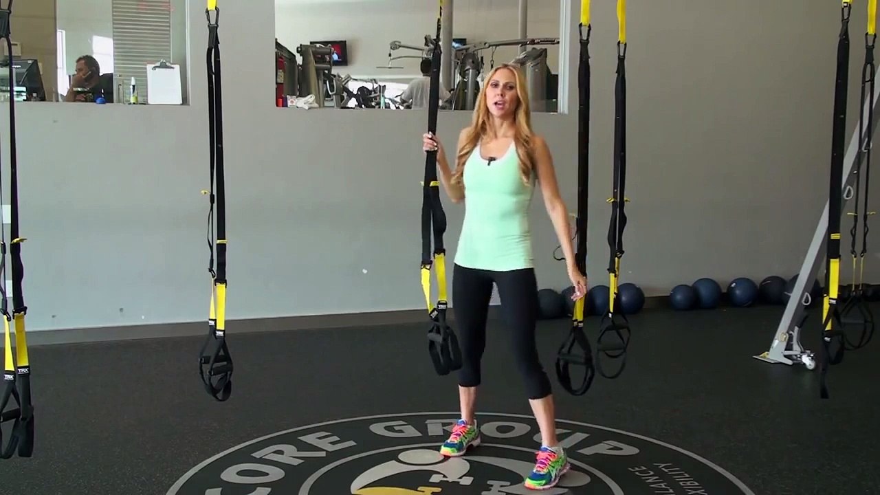 TRX Suspension Training Split Lunge | Marzia Prince