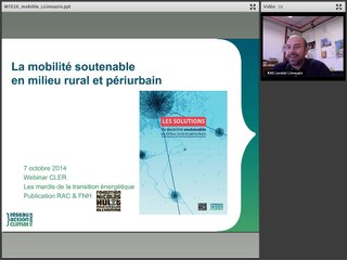 Download Video: Mardi de la Transition Energétique : La mobilité durable dans les territoires 1/3