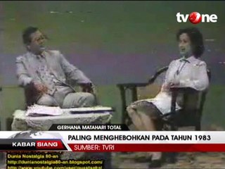 Hebohnya Gerhana Matahari Total Tahun 1983