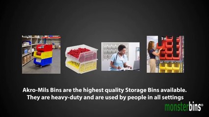 MonsterBins - Akro Bins