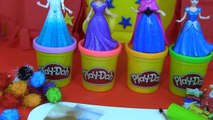 Disney Princess Magiclip Collection Elsa Anna Rapunzel Cinderella Play-Doh Magic Clip