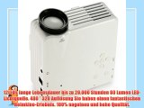 Kinlo? 480x320 Multi-Media LCD Heimkino Projector LED 80 Lumens Kontrast 300:1 GP7S HDMI USB