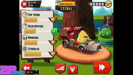 Angry Birds Go! DAT 6 Stunt Walkthrough [IOS]
