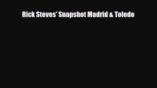 Download Rick Steves' Snapshot Madrid & Toledo Read Online