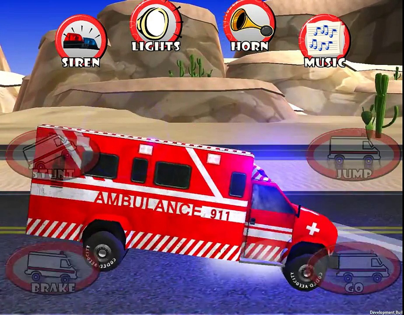 Ambylance race - rescue for tobblers and kids - Games TV Kids Videos