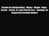 PDF Camino de Santiago Maps - Mapas - Mappe - Mapy - Karten - Cartes: St. Jean Pied de Port