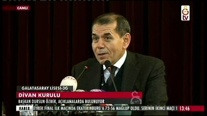 Özbek: "Eğer biz hiç ceza almasaydık..."