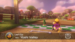 Wii U - Mario Kart 8 - (N64) Yoshi Valley - Mirror Mode