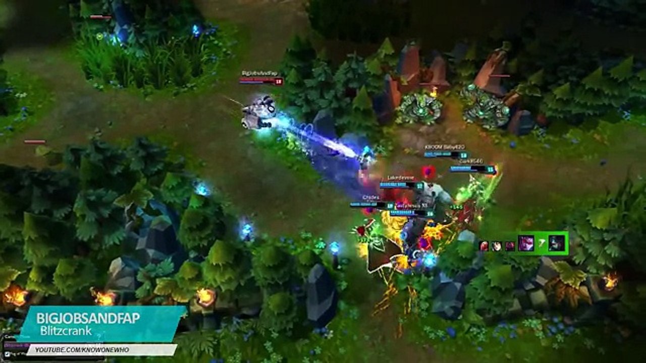 League of Legends Epic Moments - Blitzed, Hero, Godly