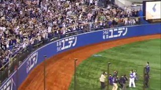 2009/10/11 中日最終戦・立浪選手試合後の挨拶