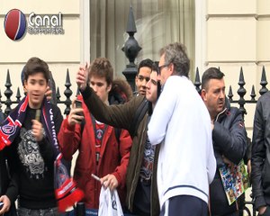 Promenade des Parisiens à Londres