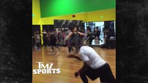 Ex-SB Champ Desmond Bishop -- Dippin It Low ... With Super Hot Fitness Model
