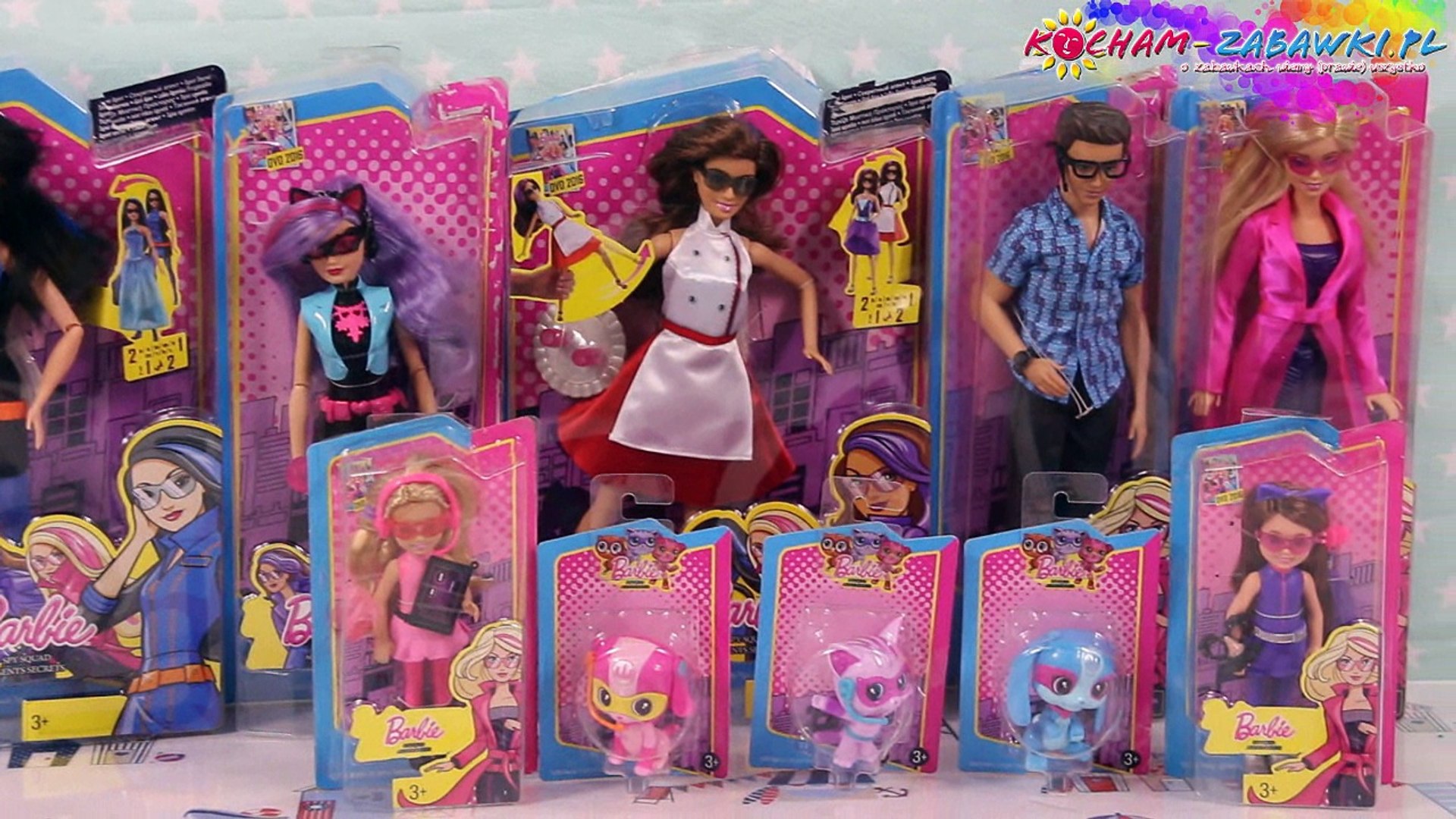 Barbie Spy Squad / Barbie i Tajne Agentki - Zestawy Lalek i Figurek / Doll  & Figure Sets - video Dailymotion
