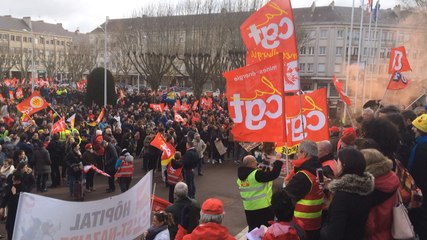 Manifestation contre le projet de loi El Khomry