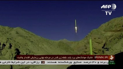 Iran fires ballistic missiles in new test: state media