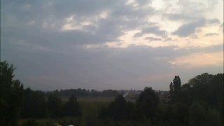 Nuvole del 7 Settembre 2012, Time lapse webcam panoramica Conetta