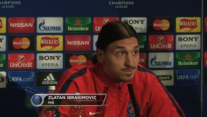 Zlatan Ibrahimovic: "Wärme mich gerade erst auf" | FC Chelsea - Paris Saint-Germain