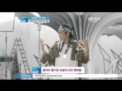 [Y-STAR] [Music video filming spot of 'The wolf and the beauty'] ('완전체' EXO, [늑대와 미녀] 뮤직비디오 현장 공개)