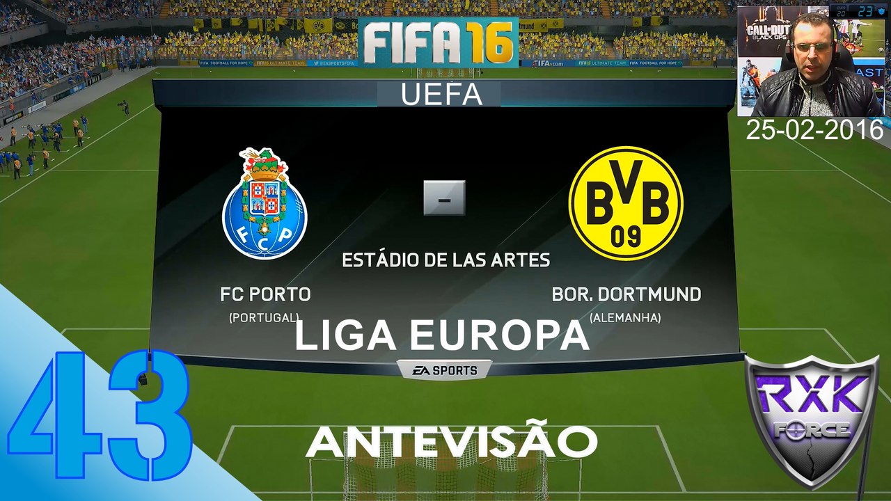 F C PORTO VS BORUSSIA DORTMUND UEFA EUROPA LEAGUE [ PC ]