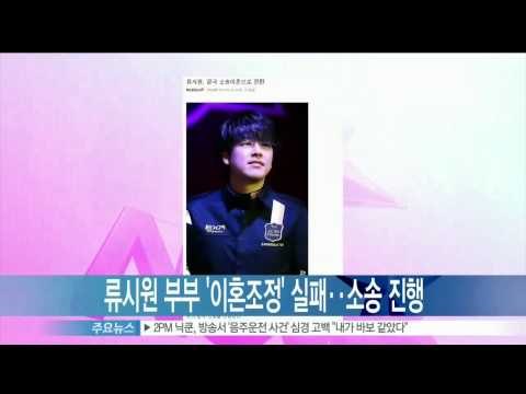 [Y-STAR] Lyu Siwon's divorce (류시원 부부, 이혼 조정 실패‥결국 소송 진행)