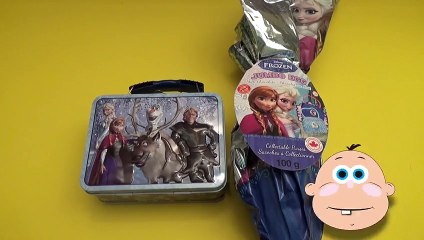 Baby Big Mouth Surprise Egg Lunchbox! Disney Frozen Edition! With a HUGE Chocolate Surprise Egg! 2