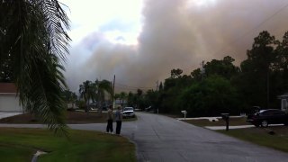 Port St. Lucie Neighborhood Catches Fire from Lightning Strike
